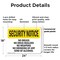 Signmission No Drugs Dealers Weapons Drinking OSHA Security Notice Sign, Plastic, 24in W x 18in L, 2PK OS-2PACK-SN-P-1824-L-11599 - alternate 4